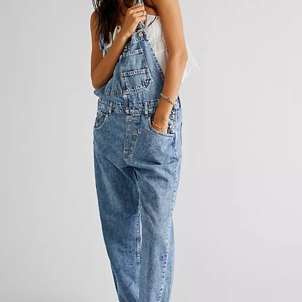 Free People Ziggy Denim overalls